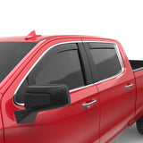 EGR 2019 Chevy 1500 Crew Cab In-Channel Window Visors - Matte 571695