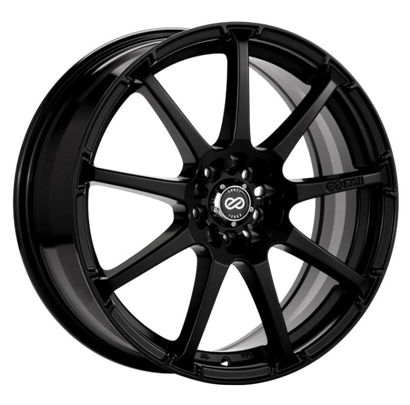 Enkei EDR9 17x7 5x100 38mm offset 72.6 Bore Diameter Matte Black Wheel 441-770-0238BK