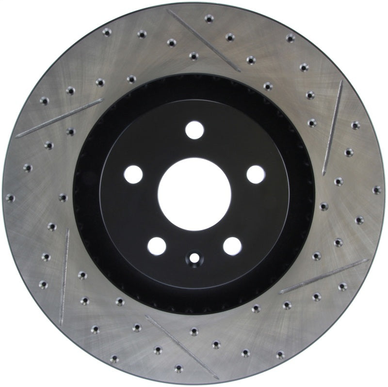 StopTech Drilled & Slotted Left Sport Brake Rotor for 2009 Cadillac CTS-V 127.62128L