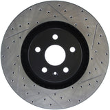 StopTech Drilled & Slotted Left Sport Brake Rotor for 2009 Cadillac CTS-V 127.62128L