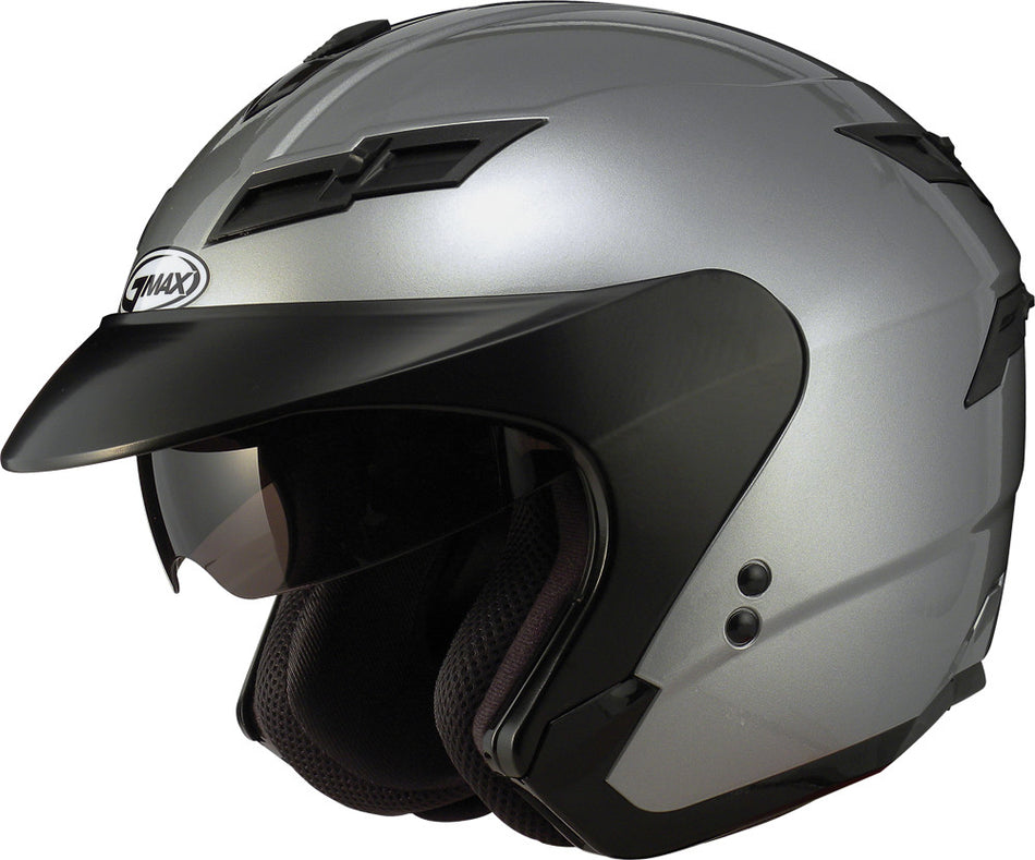 GMAX Gm-67 Open Face Helmet Titanium S G3670474