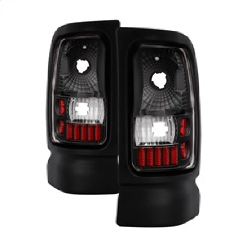 Xtune Dodge Ram 1500/2500/3500 94-01 Euro Style Tail Lights Black ALT-ON-DRAM94-BK 5012753