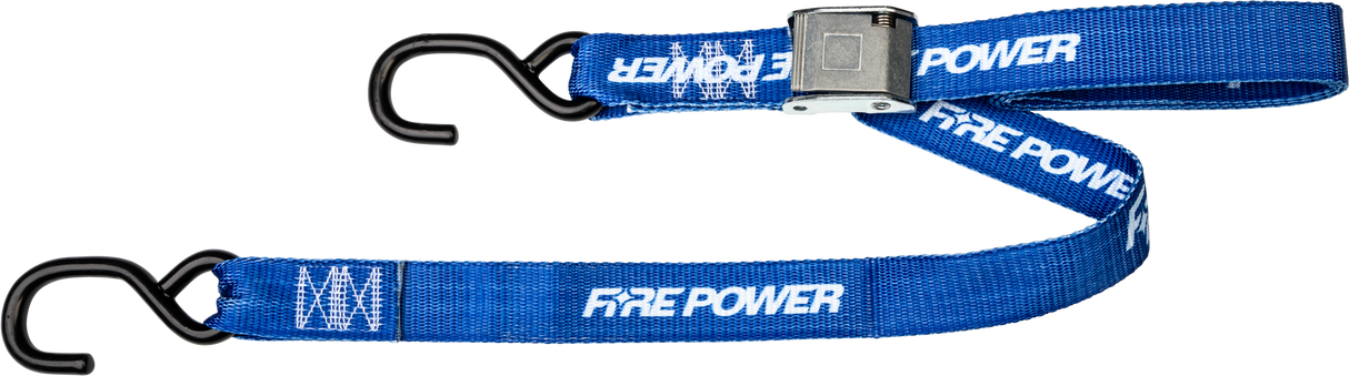 FIRE POWER 1.5" Tie-Down Blue 2/Pk 29-13053