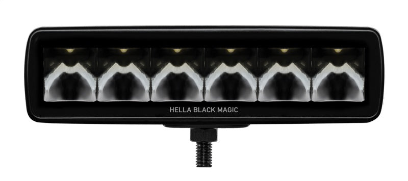 Hella Universal Black Magic 6 L.E.D. Mini Light Bar - Spot Beam LA358176211