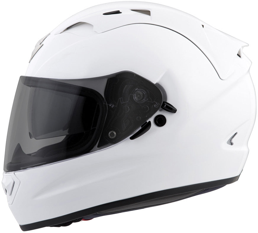 SCORPION EXO Exo-T1200 Full Face Helmet Gloss White Lg T12-0055