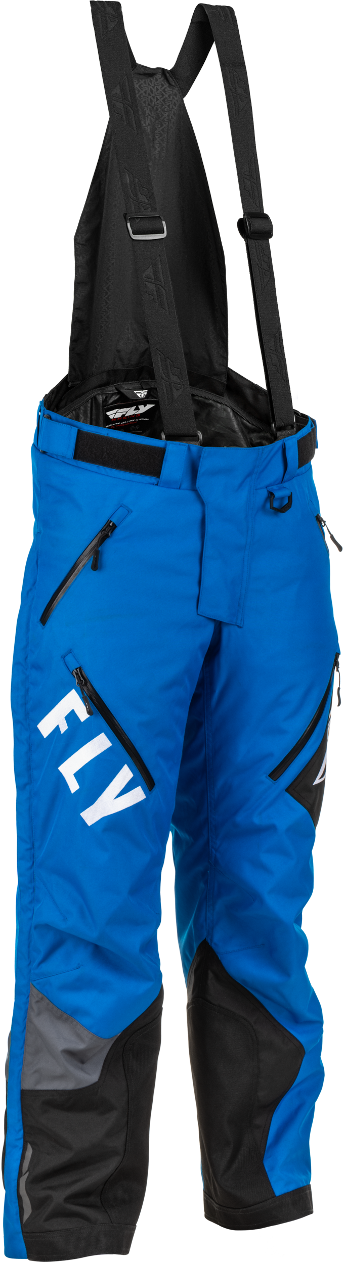 FLY RACING Snx Pro Pants Black/Grey/Blue Lg 470-4256L