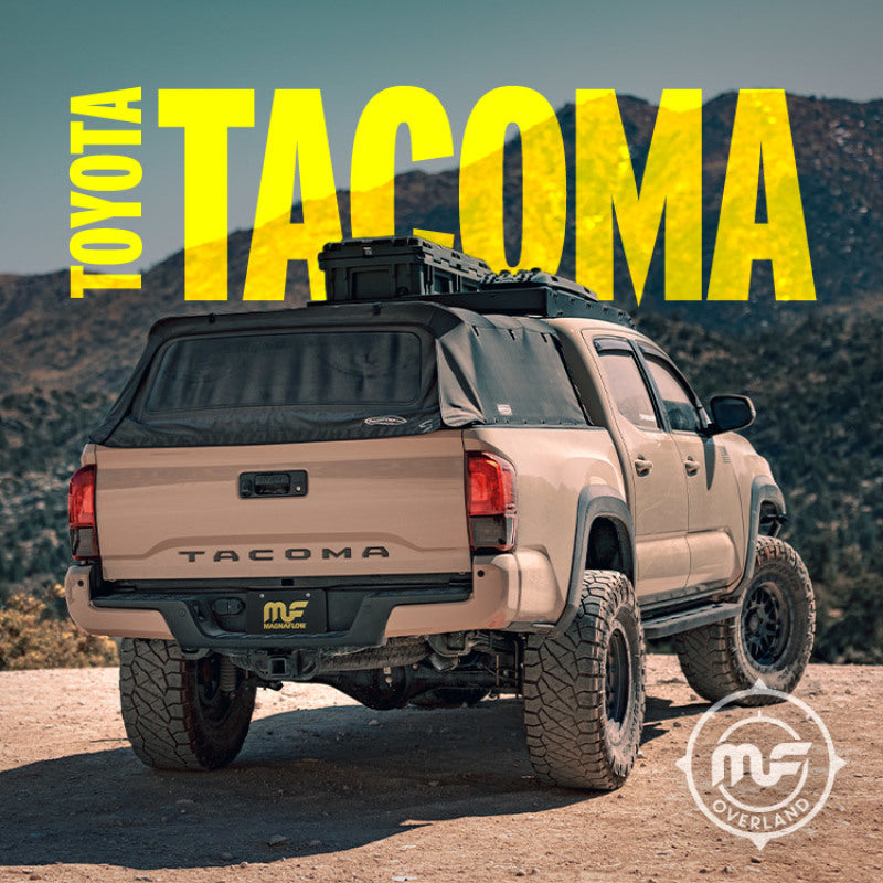 Escape MagnaFlow de acero inoxidable con respaldo de gato Overland 16-21 Toyota Tacoma