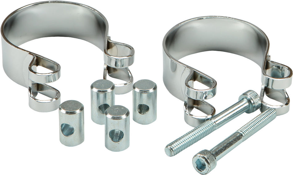 HARDDRIVE Exhaust Clamps Sportster 48mm 14-0522