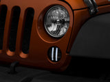 Raxiom 07-18 Jeep Wrangler JK Axial Series LED Front Turn Signals (Smoked) J119943