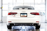 AWE Tuning Audi B9 S4 Track Edition Exhaust - Non-Resonated (Black 102mm Tips) 3010-43048