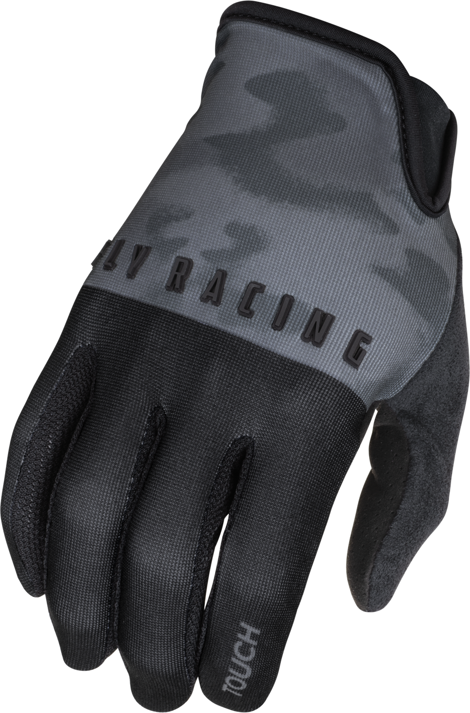 FLY RACING Media Gloves Black/Grey Camo Md 350-0121M
