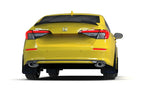 Rally Armor 2022 Honda Civic (Incl. Si/Sport/Touring) Black UR Mud Flap w/ Red Logo MF90-UR-BLK/RD