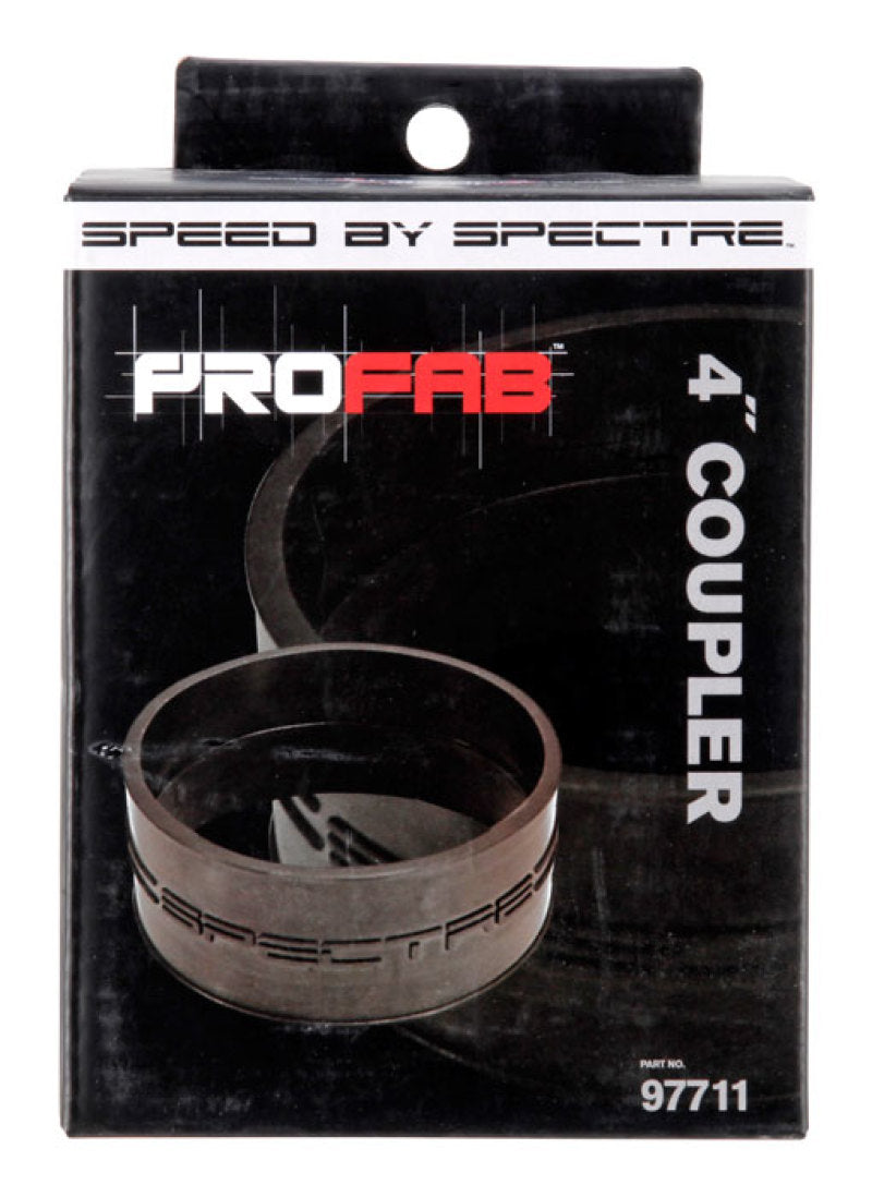 Spectre Coupler 4in. ID - Black 97711