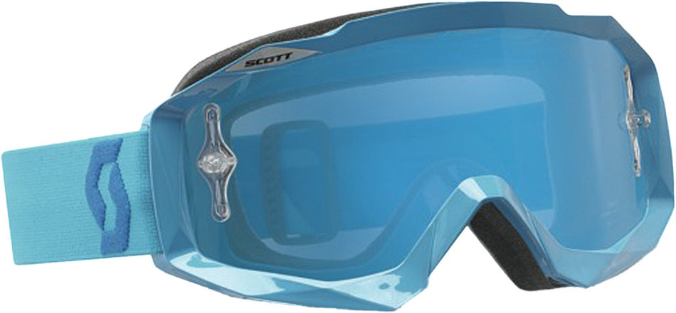 SCOTT Hustle Goggle Oxide Electric Blue W/Chrome Blue Lens 217782-4045278