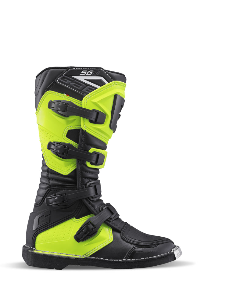 Gaerne SGJ Boot Fluorescent Yellow Size - Youth 5 2199-009-5