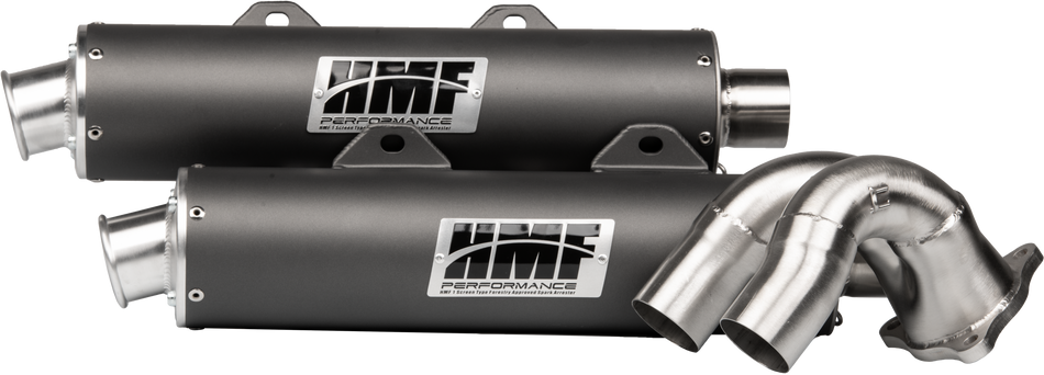HMF Performance Exhaust S/O Black Polaris 35755638771