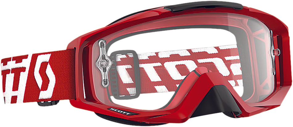SCOTT Tyrant Goggle Red W/Clear Lens 240585-0004113