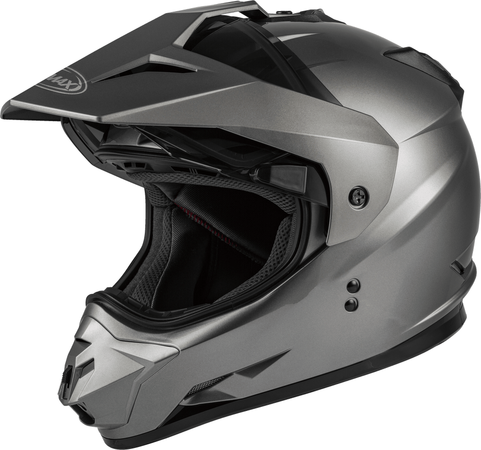 GMAX Gm-11 Dual-Sport Helmet Titanium Md G5115475