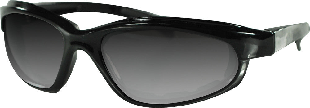 ZAN Arizona Sunglass Black W/Smoke Lens EZAZ001