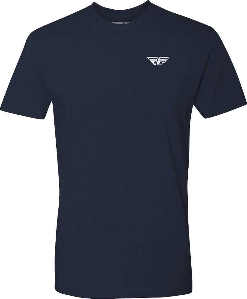 FLY RACING Fly Pulse Tee Navy Md 352-0160M