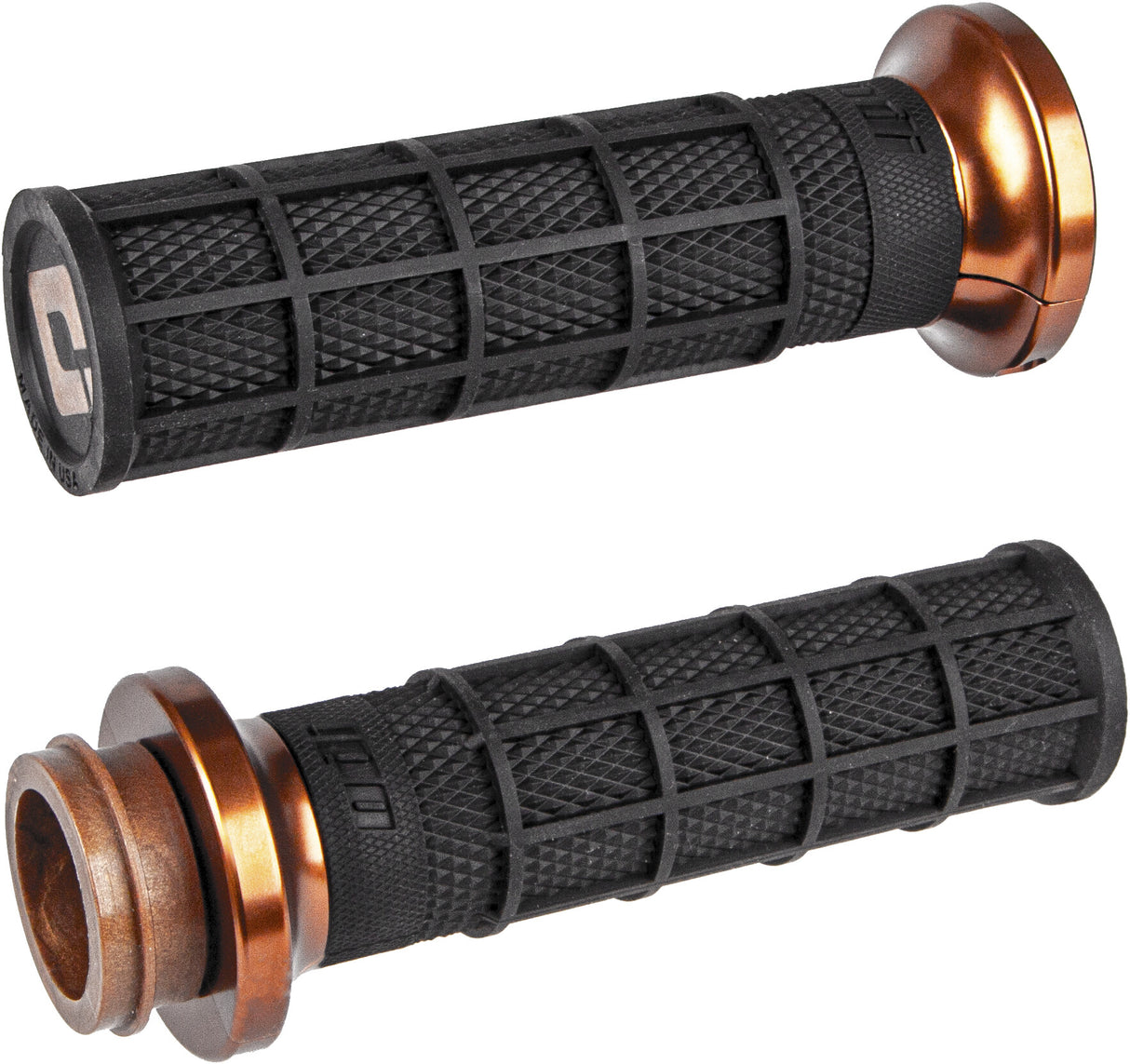 ODILock On Waffle Style Grips Black/Bronze Indian TouringV31ITW-BZ-Z