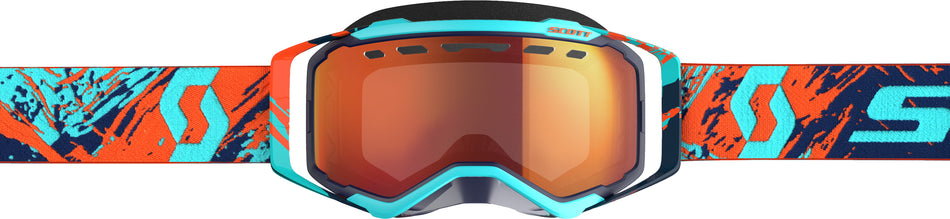 SCOTT Goggle Prospect Snow Blue/Orange W/Red Chrome 262581-1454024