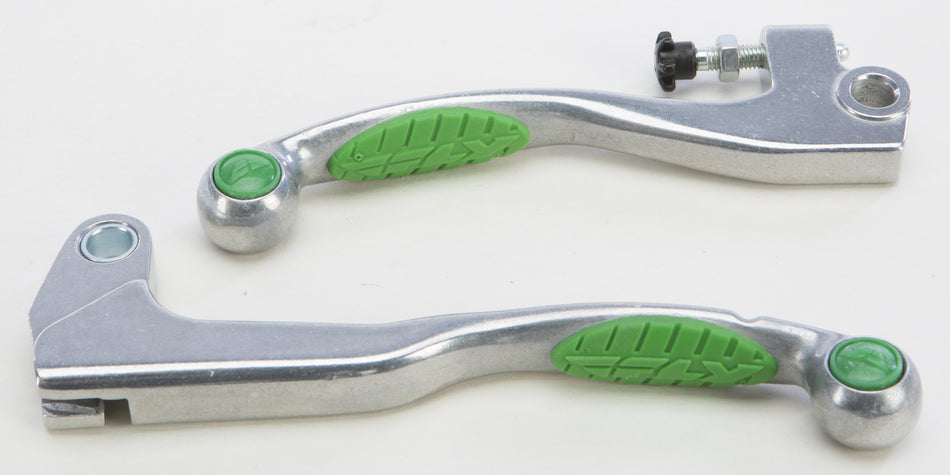 FLY RACING Grip Lever Set Green 204-040-FLY