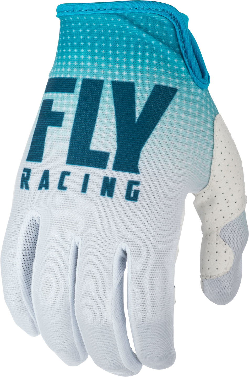FLY RACING Lite Gloves Blue/White Sz 04 372-01104