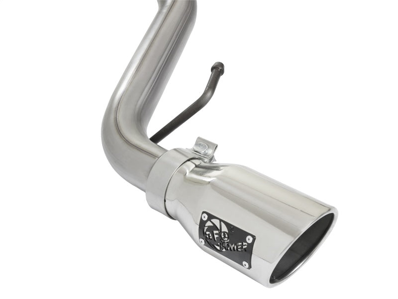 aFe Scorpion 2-1/2in Alum Steel Cat-Back Exhaust w/ Polished Tips 07-17 Toyota FJ Cruiser V6 4.0L 49-06039-P