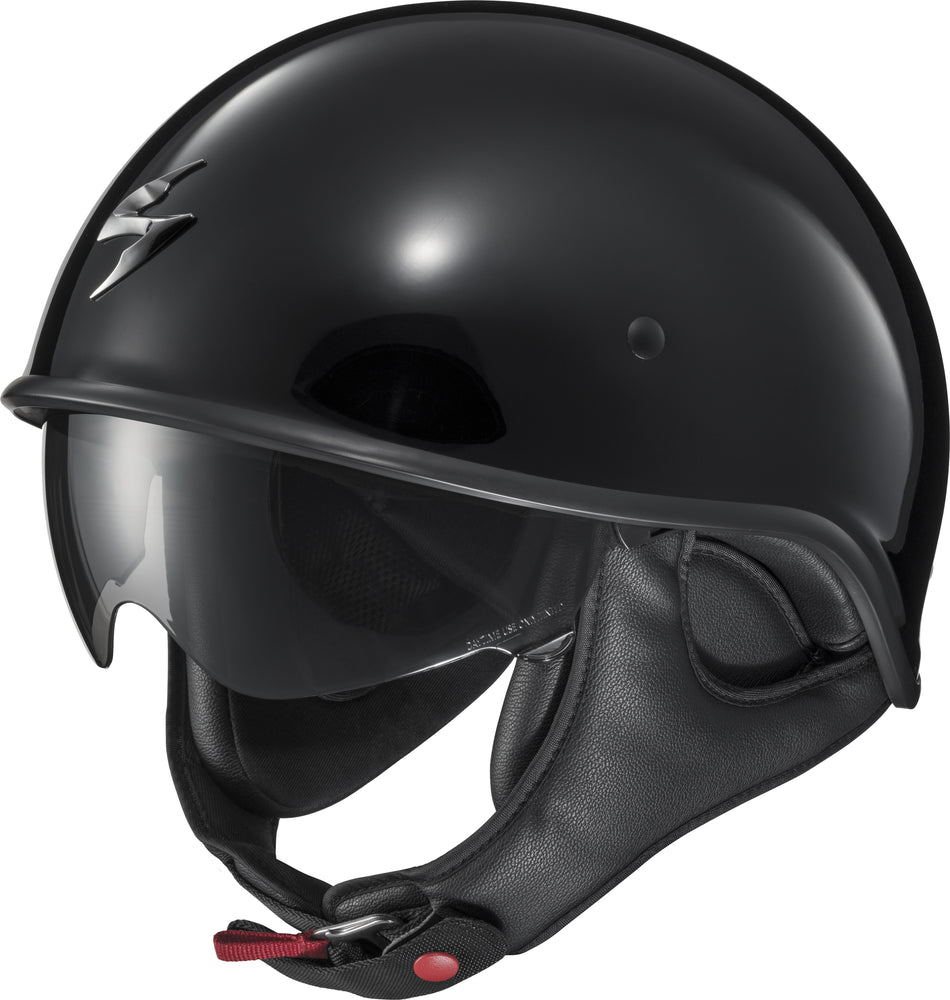 SCORPION EXO Exo-C90 Open-Face Helmet Gloss Black Lg C90-0035