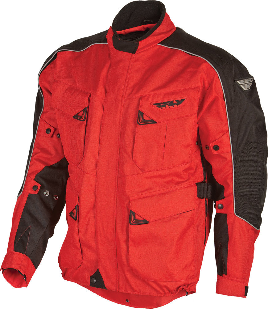 FLY RACING Terra Trek Jacke Rot/Schwarz L #5791 477-2031~3