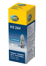 Hella H3 24V/70W PK22s T3.25 Halogen Bulb LAH3 24V