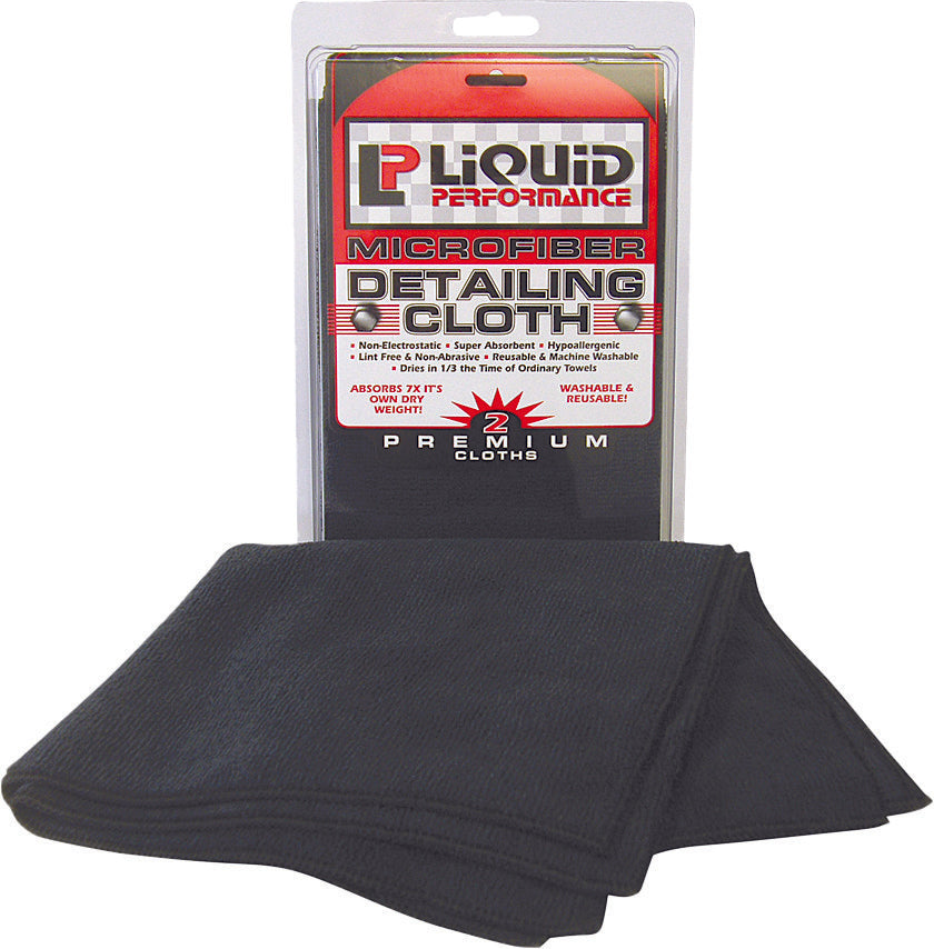 LIQUID PERFORMANCEMicrofiber Detailing Cloths 2/Pk438