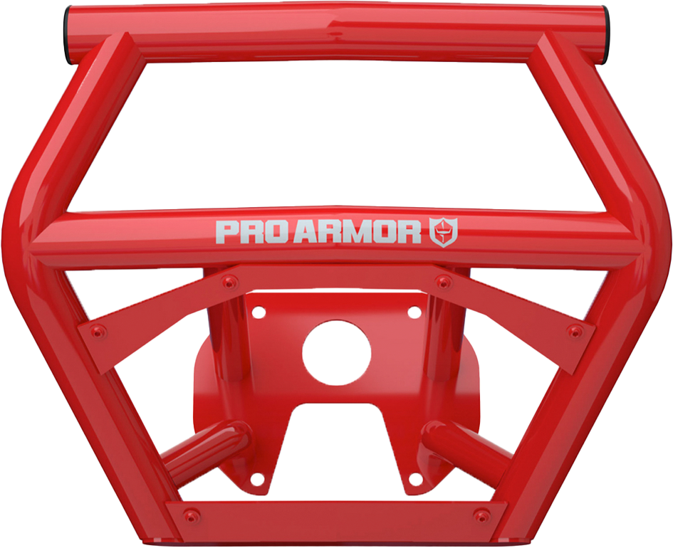 PRO ARMOR Front Sport Bumper Red Pol P199P360RD