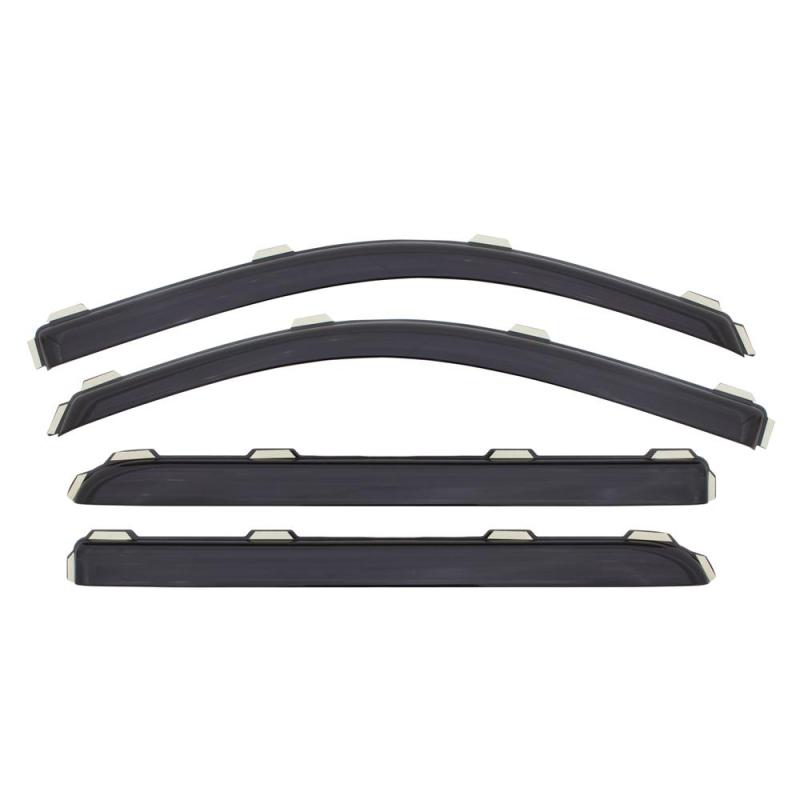 AVS 04-15 Nissan Armada Ventvisor In-Channel Front & Rear Window Deflectors 4pc - Smoke 194134