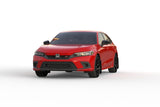 Rally Armor 2022 Honda Civic (Incl. Si/Sport/Touring) Black UR Mud Flap w/ Red Logo MF90-UR-BLK/RD