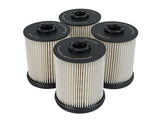 aFe ProGuard D2 Fuel Filter; GM Diesel Trucks 17-21; V8 6.6L L5P - 4 Pack 44-FF023-MB