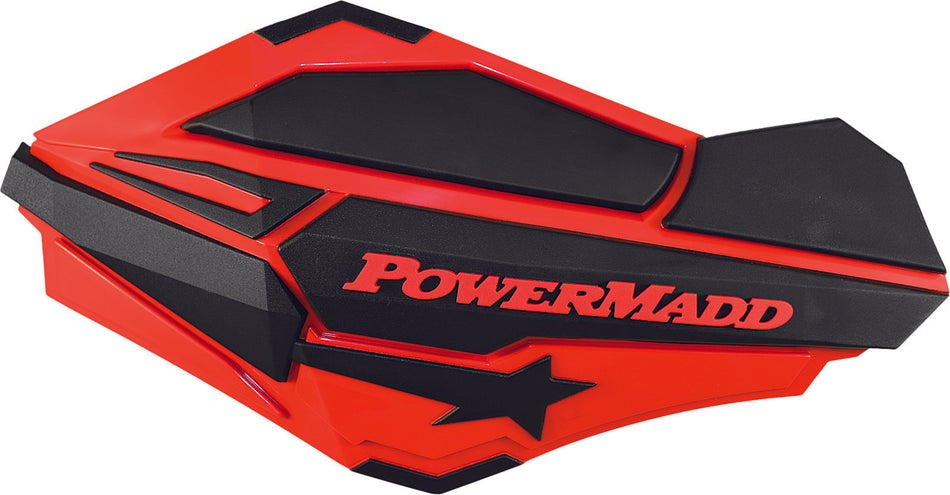 POWERMADD Sentinal Handguards (Honda Red/Black) 34407