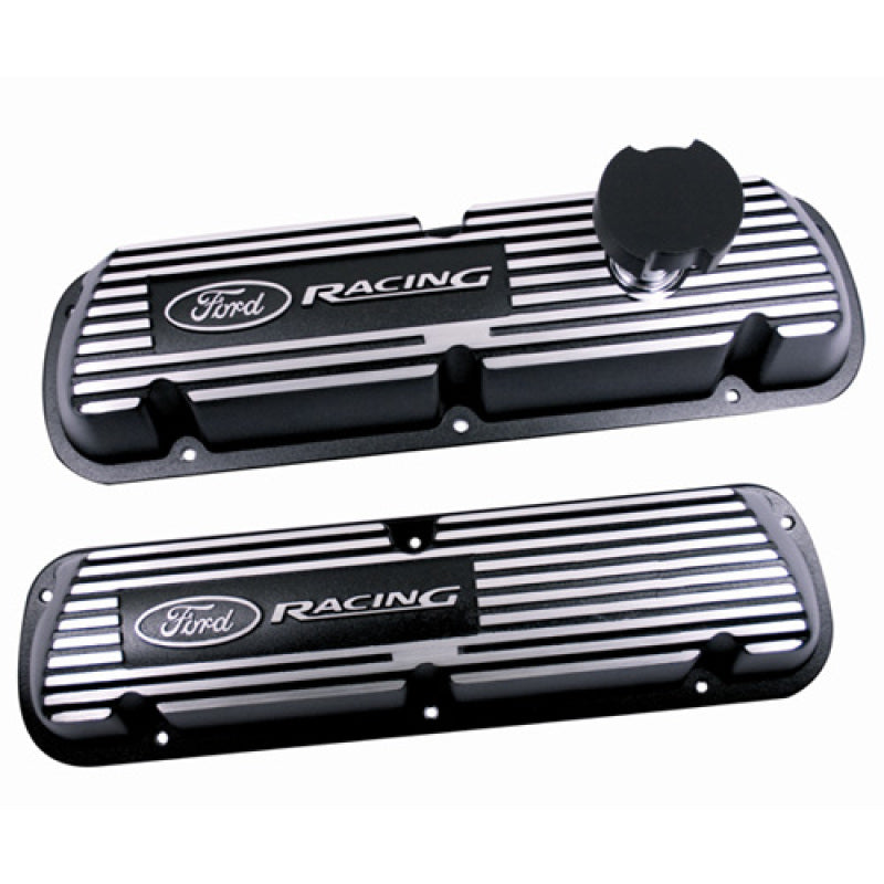 Ford Racing Black Satin Valve Covers Racing EFI M-6000-J302R