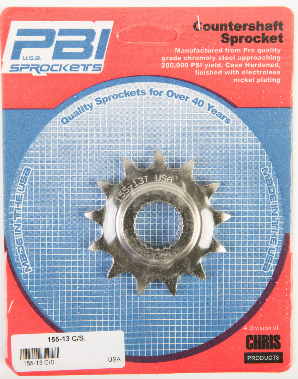 PBIFront Cs Sprocket Steel 13t155-13