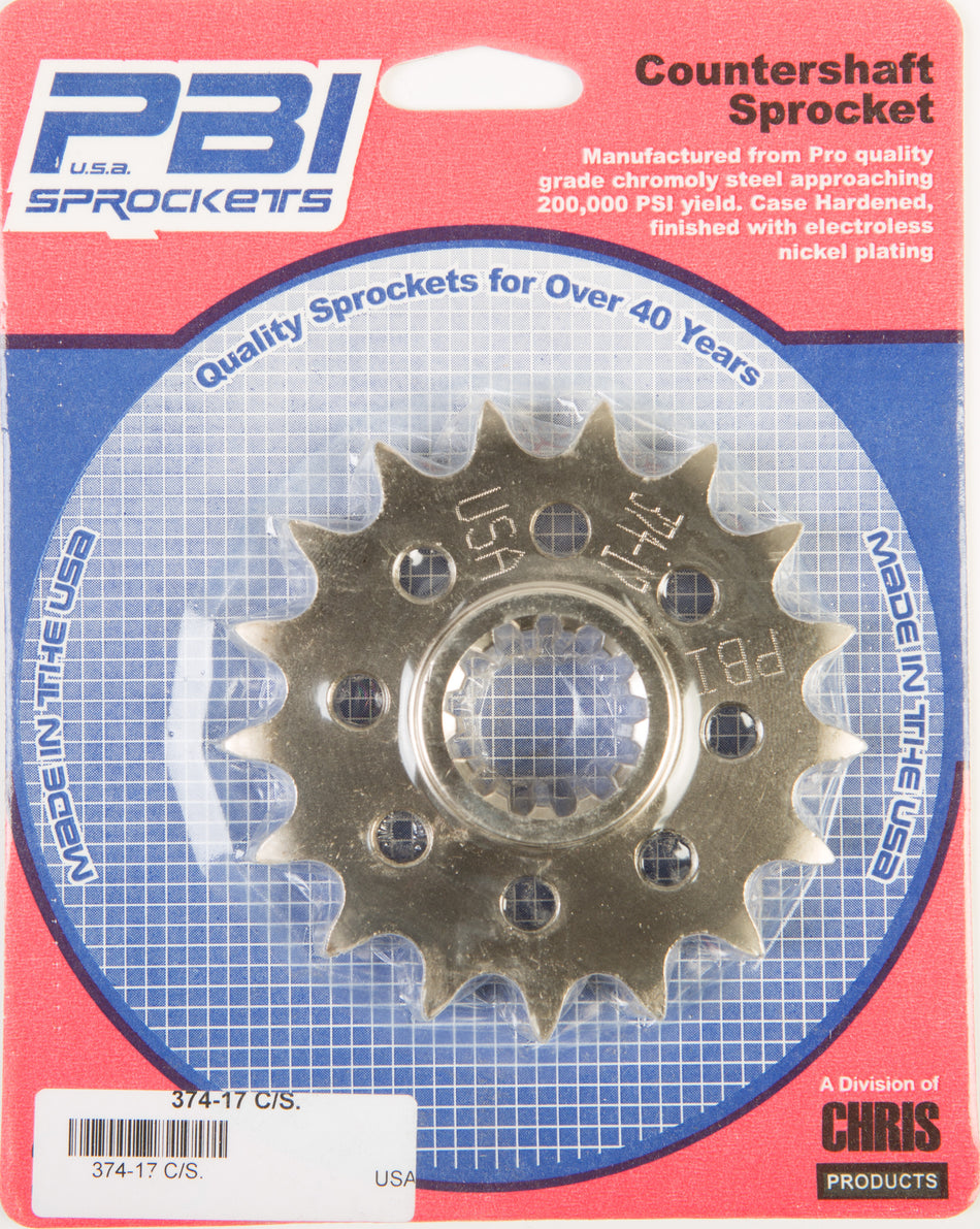 PBIFront Cs Sprocket Steel 17t-530 Hon374-17