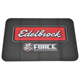 Edelbrock Racing Fender Cover - PVC Foam Mat - 2 Color Printed Edelbrock Racing Logo 2324