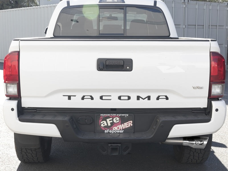 aFe MACH Force-Xp 2-1/2in 304 SS Cat-Back Exhaust w/ Polished Tips 2016+ Toyota Tacoma 2.7L/3.5L 49-46042-P