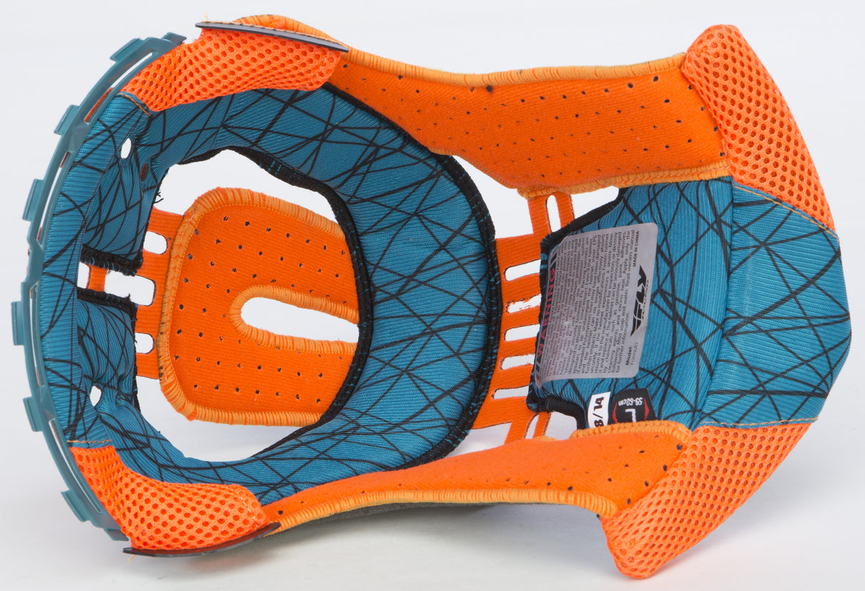 FLY RACING Comfort Liner '15 Formula Teal/Orange L 73-4706L