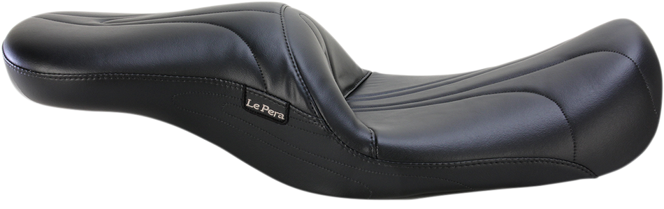 LE PERA Sorrento 2-Up Seat - Stitched - Black - FL LK-907PY
