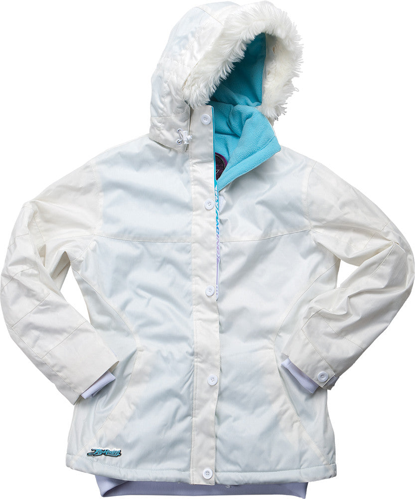 FLY RACING Powderbunny Jacket White 2x 358-50242X