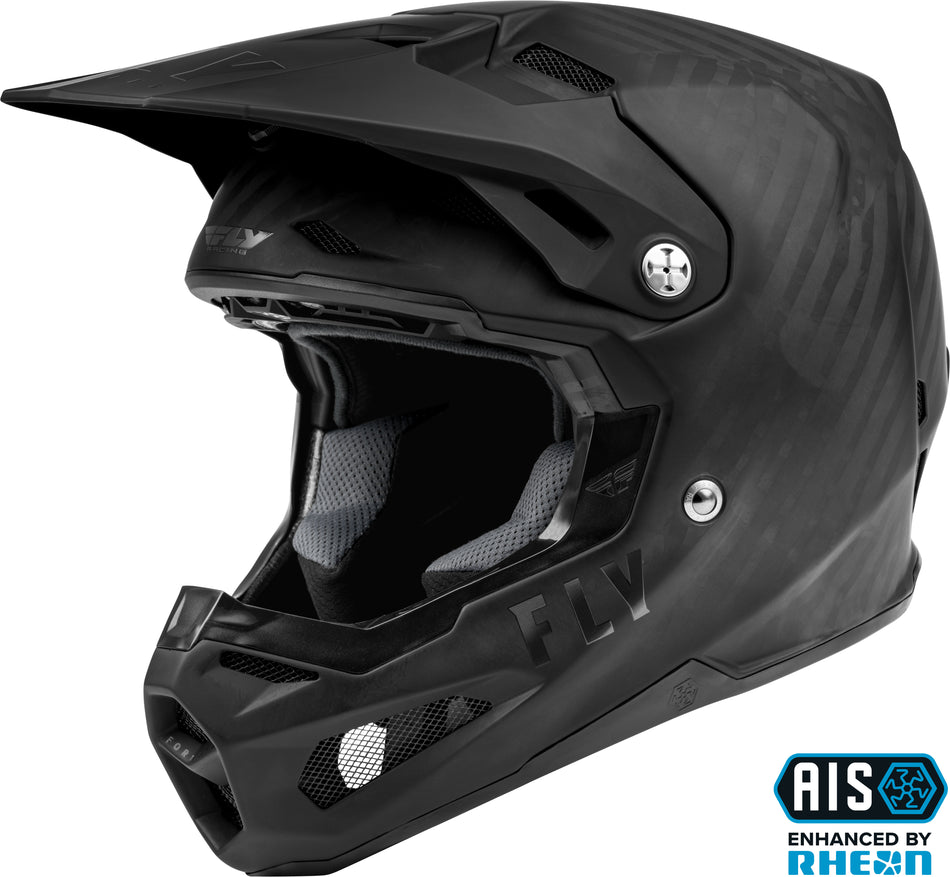 FLY RACING Formula Carbon Solid Helmet Matte Black Carbon Xs 73-4429XS