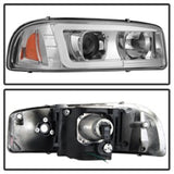 Spyder GMC Sierra 1500/2500/3500 99-06 V2 Projector Headlights - DRL - Chrome PRO-YD-CDE00V2-LB-C 5084620