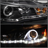 Spyder Mitsubishi Lancer/EVO-10 08-14 Projector Xenon/HID- LED Halo DRL Blk PRO-YD-ML08-HID-DRL-BK 5042231