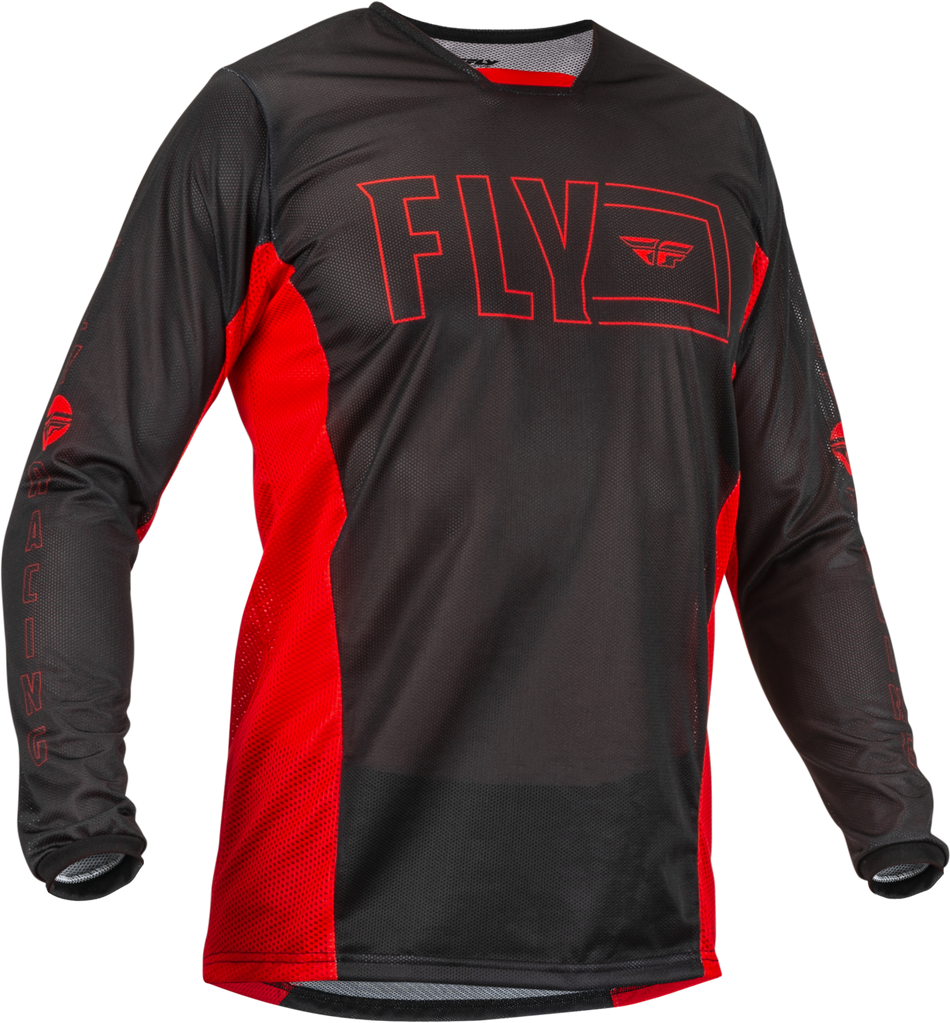 FLY RACING Kinetic Mesh Jersey Red/Black Sm 376-314S